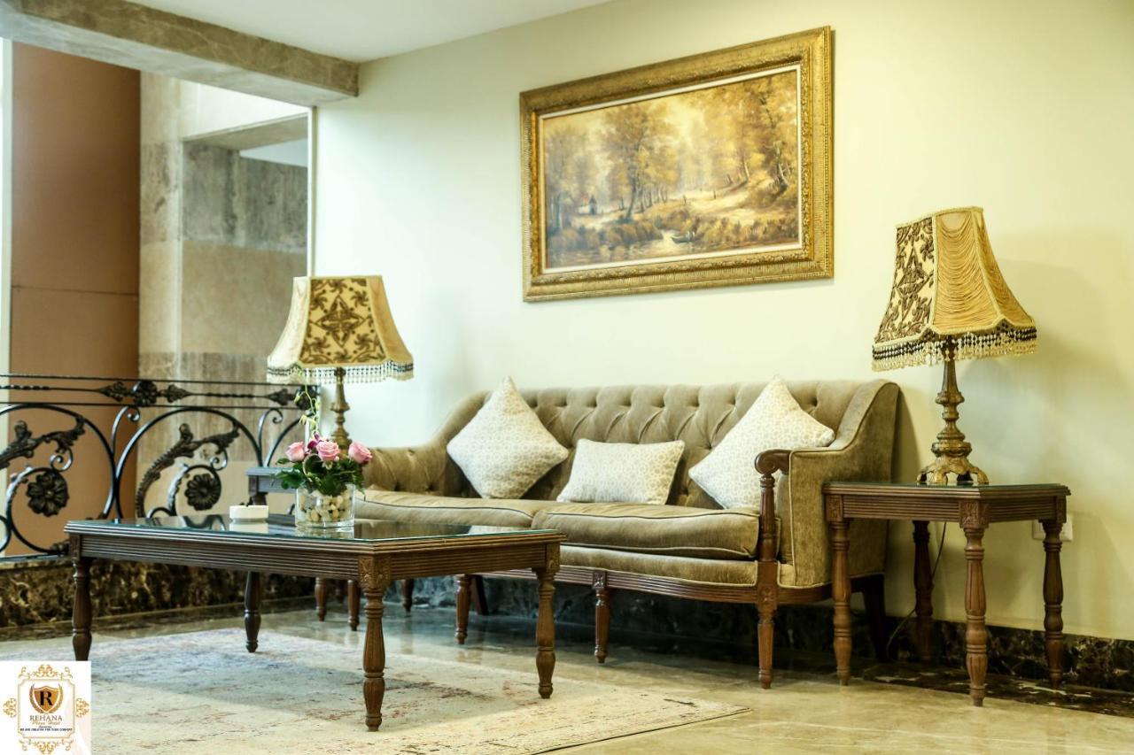Rehana Plaza Hotel Cairo Exterior photo A living room with a sofa