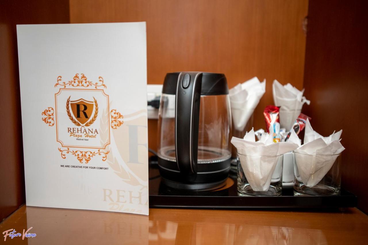 Rehana Plaza Hotel Cairo Exterior photo A tea and coffee making facility in a hotel room